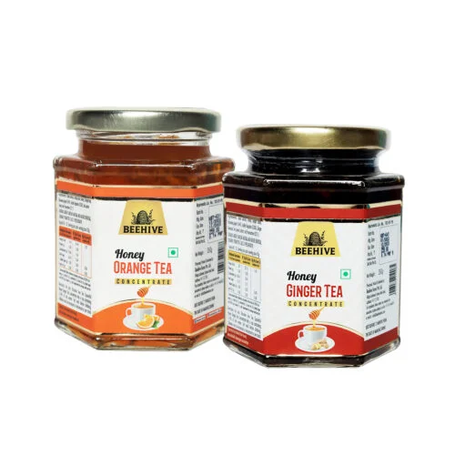 Beehive Honey Concentrate Combo Pack - Ginger | Orange Tea